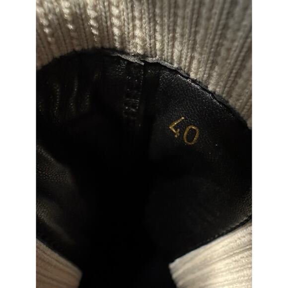 Stella McCartney NIB Skyla Alter Platform Ankle Boots in Gray Size 40 - Picture 6 of 11